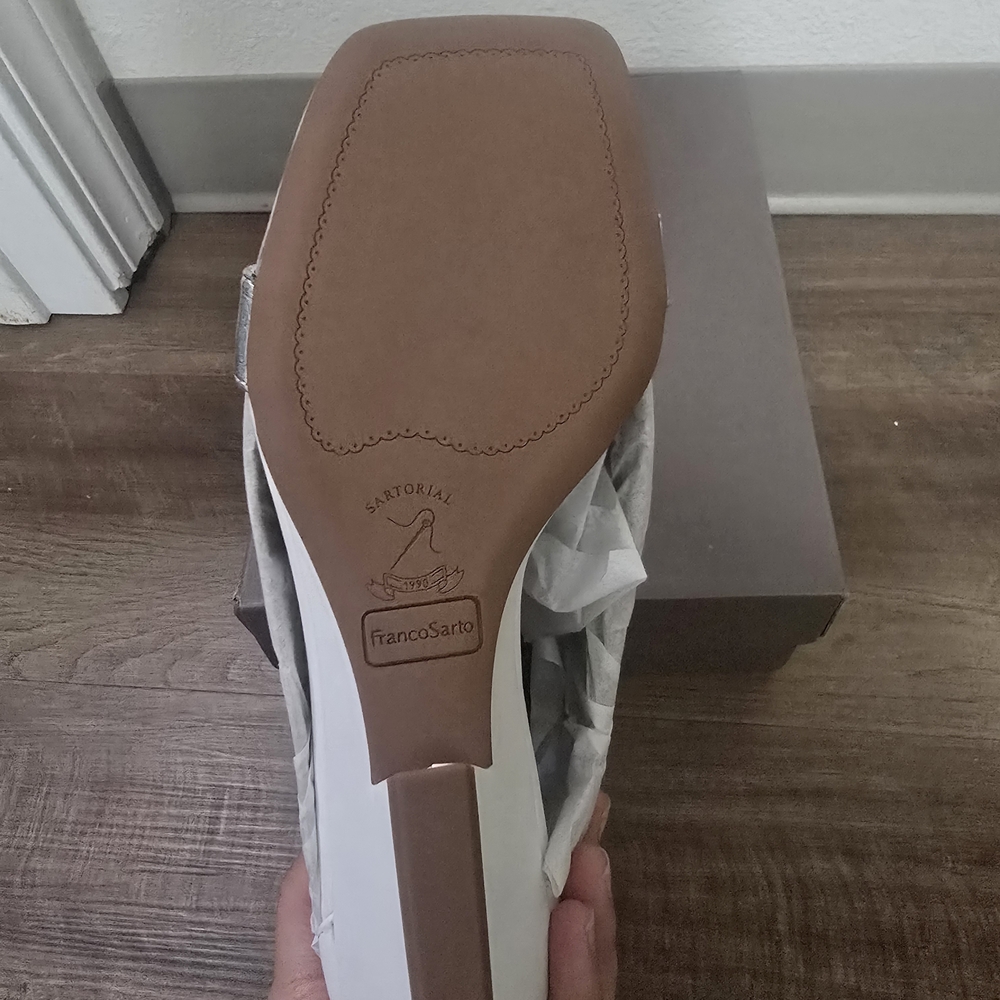 Silver Wedge Sandals - Picture 11 of 11